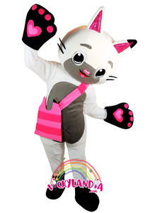 Miaupanda es pura dulzura con patitas. Con su carita tierna y estilo encantador, es perfecta para animaciones infantiles, eventos temáticos y promociones que buscan ternura, color y conexión con el público.