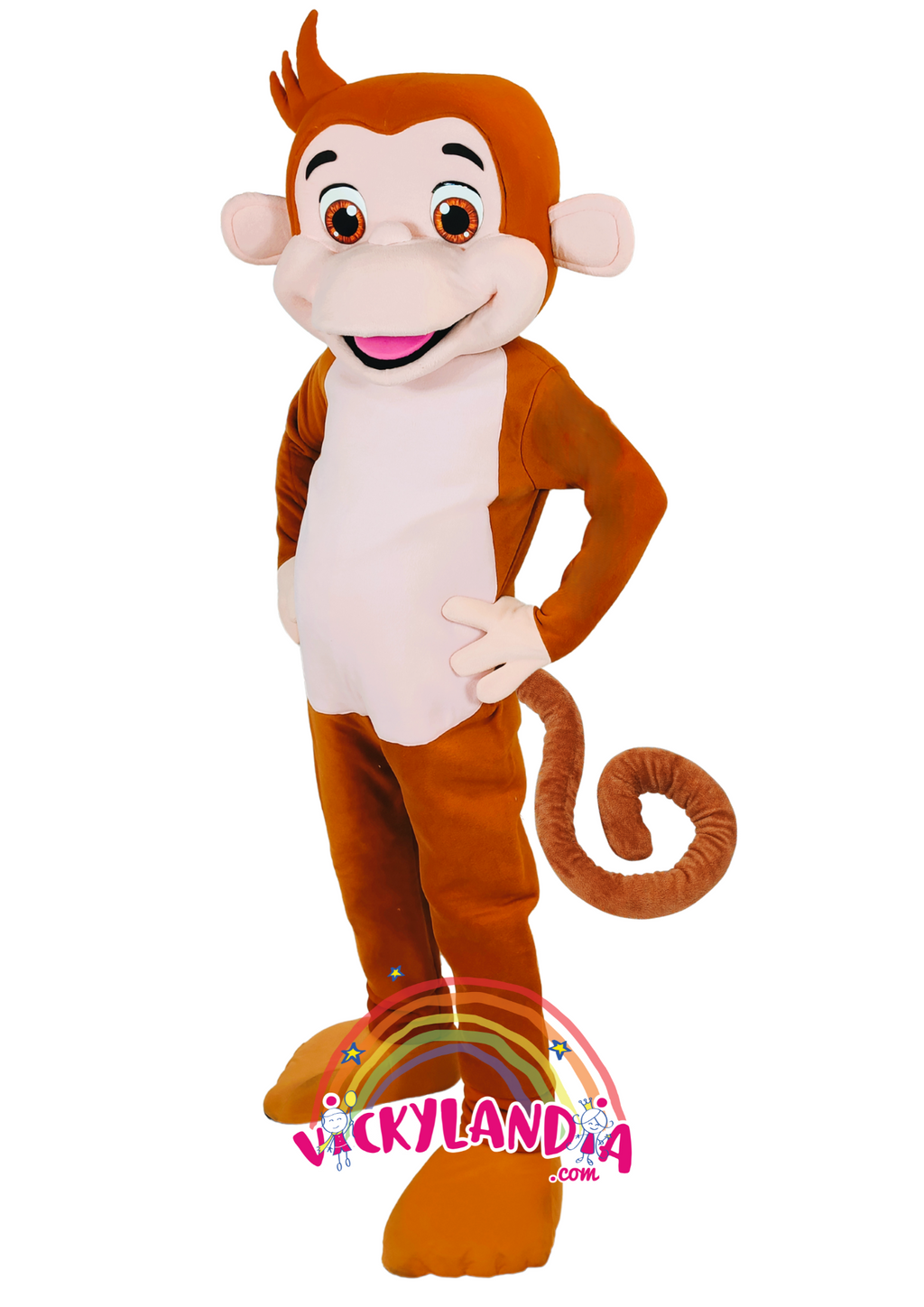 Mono Roko es pura energía, color y carisma. Perfecto para animar fiestas, atraer clientes y dar vida a cualquier evento. ¡Un personaje que convierte momentos en recuerdos inolvidables!