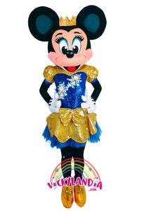 Descubre la magia de nuestro muñeco publicitario de Ratoncita Presumida reina con negro fiesta en Vickylandia. Son disfraces cabezones perfectos para fiestas infantiles, shows, cumpleaños, estrategias publicitarias, carnavales, fiestas patronales, espectáculos, cabalgatas y cualquier tipo de evento.
