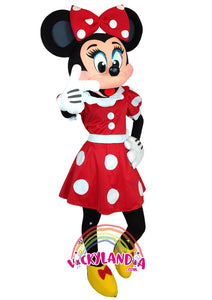 Descubre la magia de nuestro muñeco publicitario de Ratoncita presumida roja en Vickylandia. Son disfraces cabezones perfectos para fiestas infantiles, shows, cumpleaños, estrategias publicitarias, carnavales, fiestas patronales, espectáculos, cabalgatas y cualquier tipo de evento.
