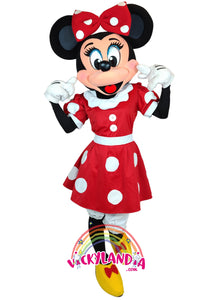 Descubre la magia de nuestro muñeco publicitario de Ratoncita presumida roja en Vickylandia. Son disfraces cabezones perfectos para fiestas infantiles, shows, cumpleaños, estrategias publicitarias, carnavales, fiestas patronales, espectáculos, cabalgatas y cualquier tipo de evento.
