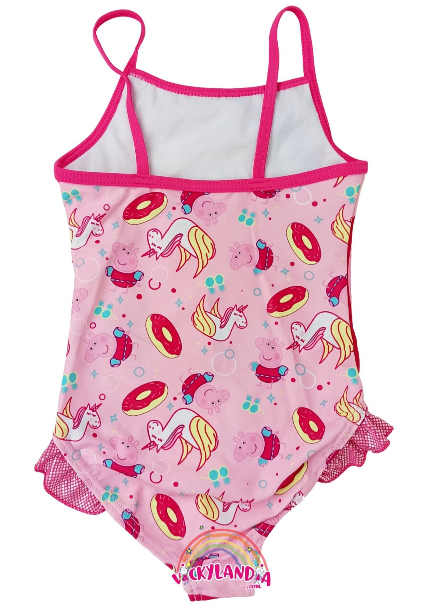 Bañador cerdita Peppa Pig unicornio Vickylandia