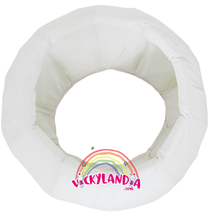 Barriga redonda de espuma forrada para disfraces de mascotas publicitarias, diseñada para aportar volumen y confort