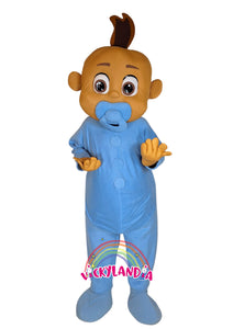 Descubre la magia de nuestro muñeco publicitario de Nene en Vickylandia. Son disfraces cabezones perfectos para fiestas infantiles, shows, cumpleaños, estrategias publicitarias, carnavales, fiestas patronales, espectáculos, cabalgatas y cualquier tipo de evento