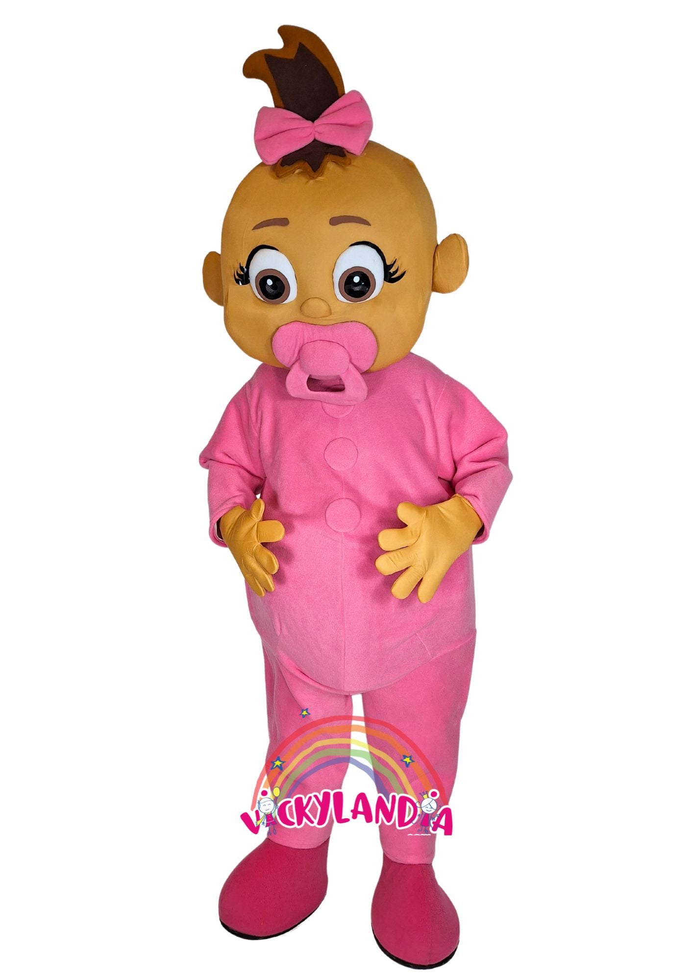 Descubre la magia de nuestro muñeco publicitario de Nena en Vickylandia. Son disfraces cabezones perfectos para fiestas infantiles, shows, cumpleaños, estrategias publicitarias, carnavales, fiestas patronales, espectáculos, cabalgatas y cualquier tipo de evento