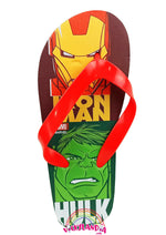 Cargar imagen en el visor de la galería, chanclas sandalias marvel avengers vengadores vickylandia
