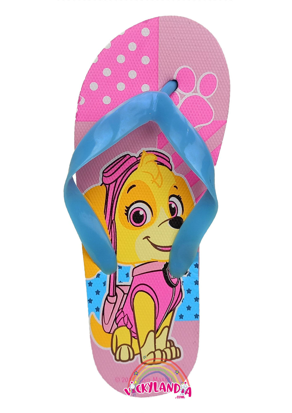 Chanclas sandalias skye patrulla canina paw patrol Vickylandia