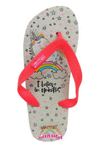 Cargar imagen en el visor de la galería, Chanclas sandalias Unicornio Vickylandia
