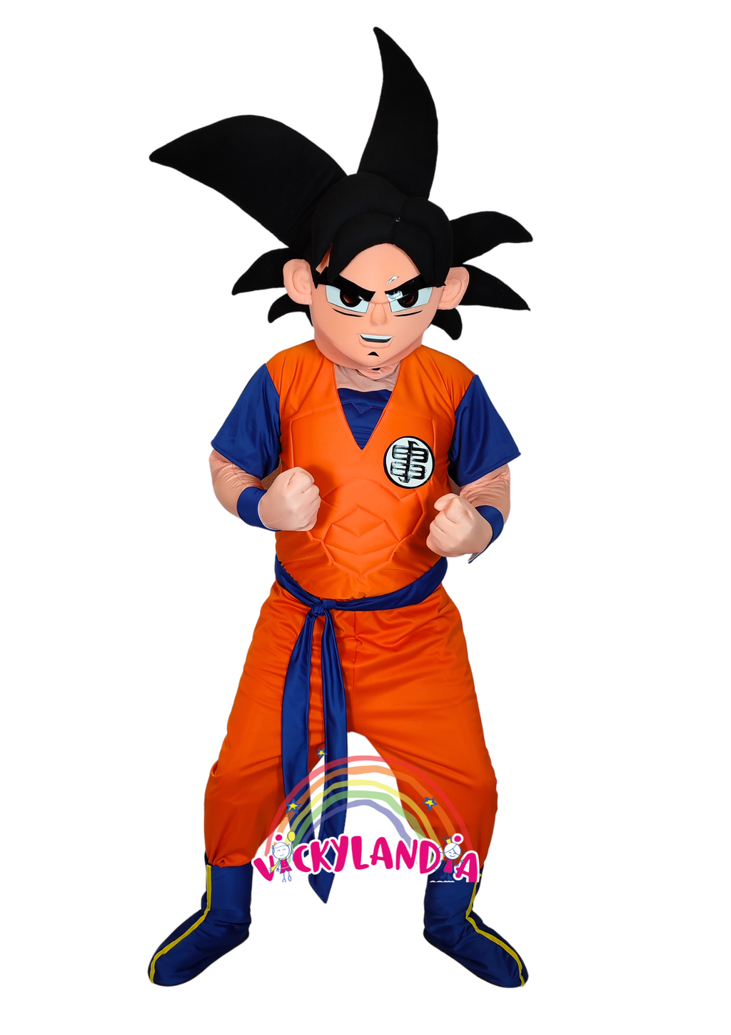 Descubre la magia de nuestro muñeco publicitario de Guerrero Supremo Cosplay en Vickylandia. Son disfraces cabezones perfectos para fiestas infantiles, shows, cumpleaños, estrategias publicitarias, espectáculos, cabalgatas y cualquier tipo de evento.