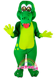 Con escamas brillantes, mirada traviesa y mucha personalidad, Coquito el Cocodrilo es perfecto para animaciones infantiles, eventos temáticos y promociones que buscan impacto y diversión.