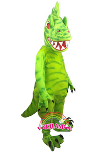 Descubre la magia de nuestro muñeco publicitario de Dinosaurio en Vickylandia. Son disfraces cabezones perfectos para fiestas infantiles, shows, cumpleaños, estrategias publicitarias, carnavales, fiestas patronales, espectáculos, cabalgatas y cualquier tipo de evento.