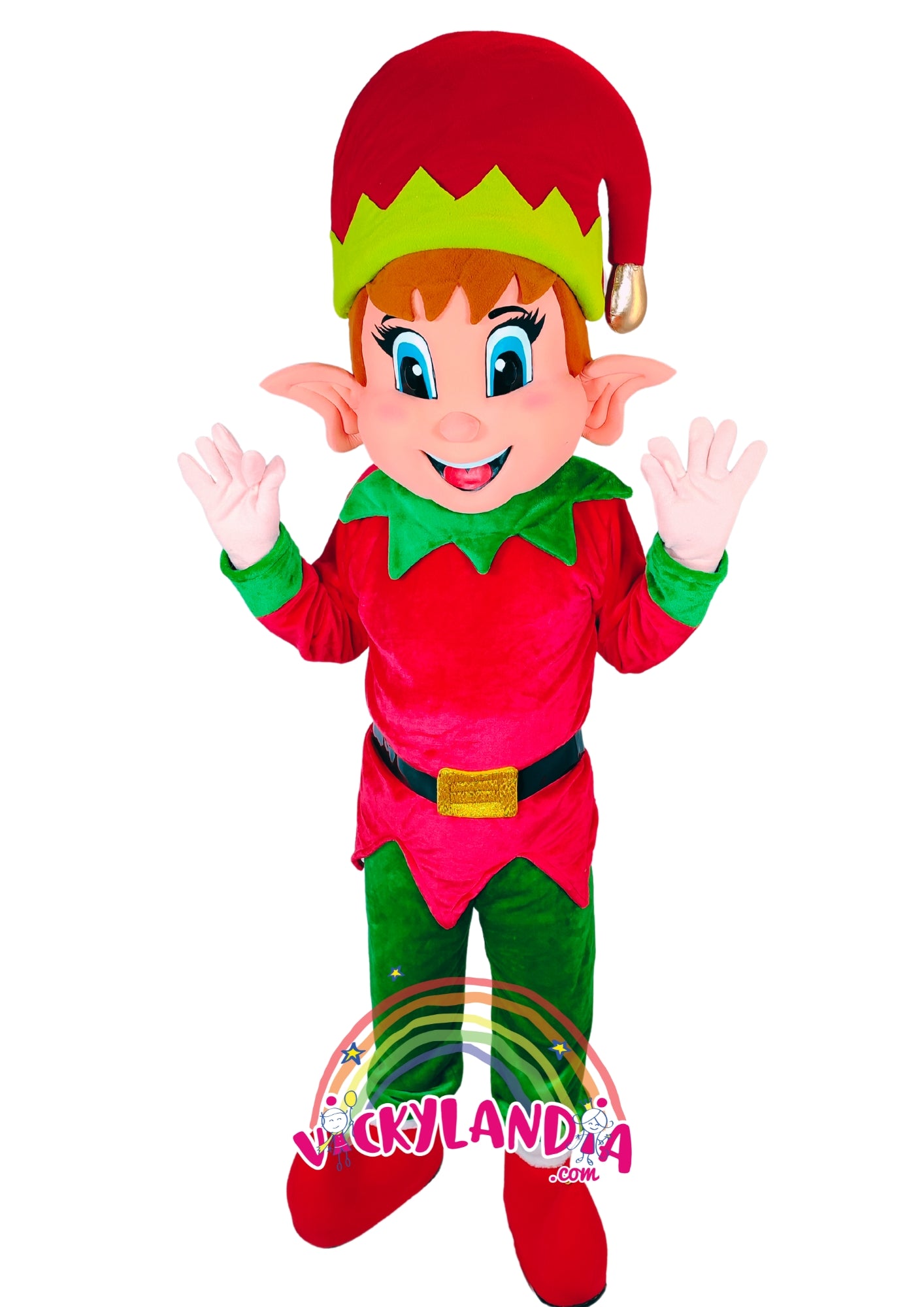 Descubre la magia de nuestro muñeco publicitario de Elfo del bosque en Vickylandia. Son disfraces cabezones perfectos para fiestas infantiles, shows, cumpleaños, estrategias publicitarias, carnavales, fiestas patronales, espectáculos, cabalgatas y cualquier tipo de evento.