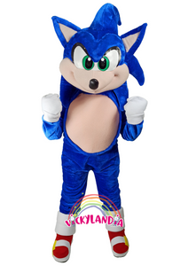 Descubre la magia de nuestro muñeco publicitario de Superhéroe Erizo Azul en Vickylandia. Son disfraces cabezones perfectos para fiestas infantiles, shows, cumpleaños, estrategias publicitarias, espectáculos, cabalgatas y cualquier tipo de evento.