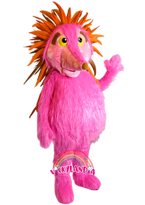 Descubre la magia de nuestro muñeco publicitario de Erizo Rosa en Vickylandia. Son disfraces cabezones perfectos para fiestas infantiles, shows, cumpleaños, estrategias publicitarias, carnavales, fiestas patronales, espectáculos, cabalgatas y cualquier tipo de evento.