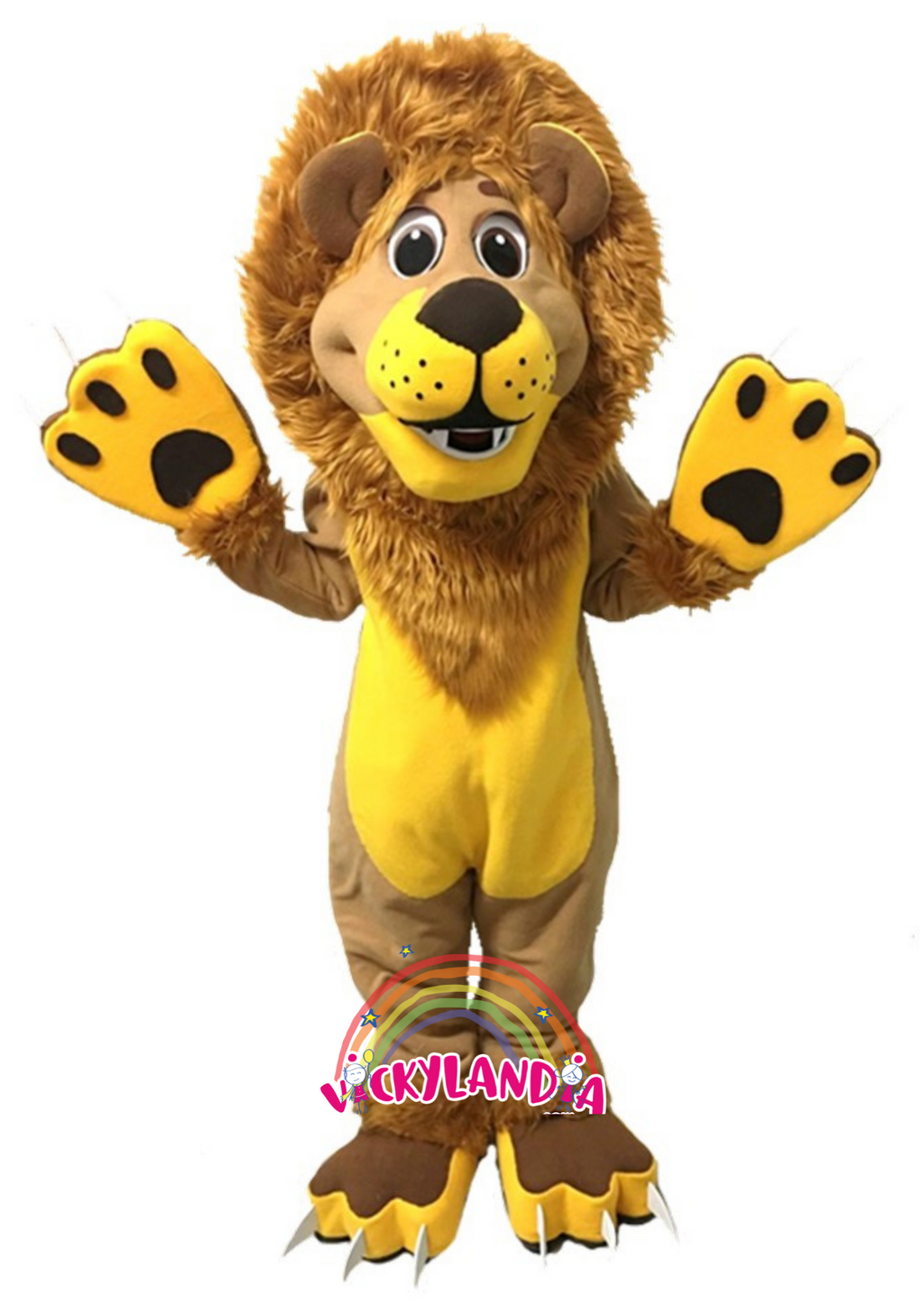 Descubre la magia de nuestro muñeco publicitario de León en Vickylandia. Son disfraces cabezones perfectos para fiestas infantiles, shows, cumpleaños, estrategias publicitarias, carnavales, fiestas patronales, espectáculos, cabalgatas y cualquier tipo de evento.