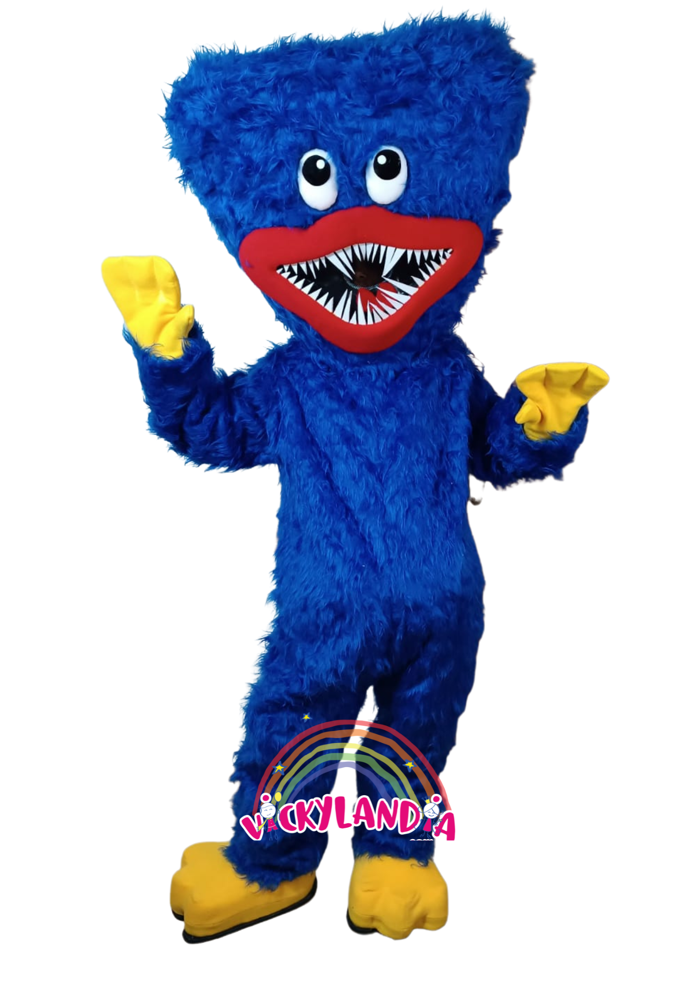 Descubre la magia de nuestro muñeco publicitario de Monstruo de Pesadillas Azul en Vickylandia. Son disfraces cabezones perfectos para fiestas infantiles, shows, cumpleaños, estrategias publicitarias, carnavales, fiestas patronales, espectáculos, cabalgatas y cualquier tipo de evento