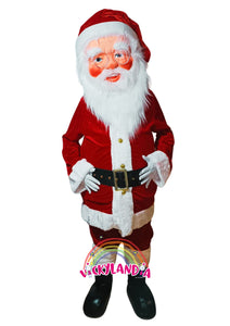 Descubre la magia de nuestro muñeco publicitario de Papá Noel en Vickylandia. Son disfraces cabezones perfectos para fiestas infantiles, shows, cumpleaños, estrategias publicitarias, espectáculos, cabalgatas y cualquier tipo de evento