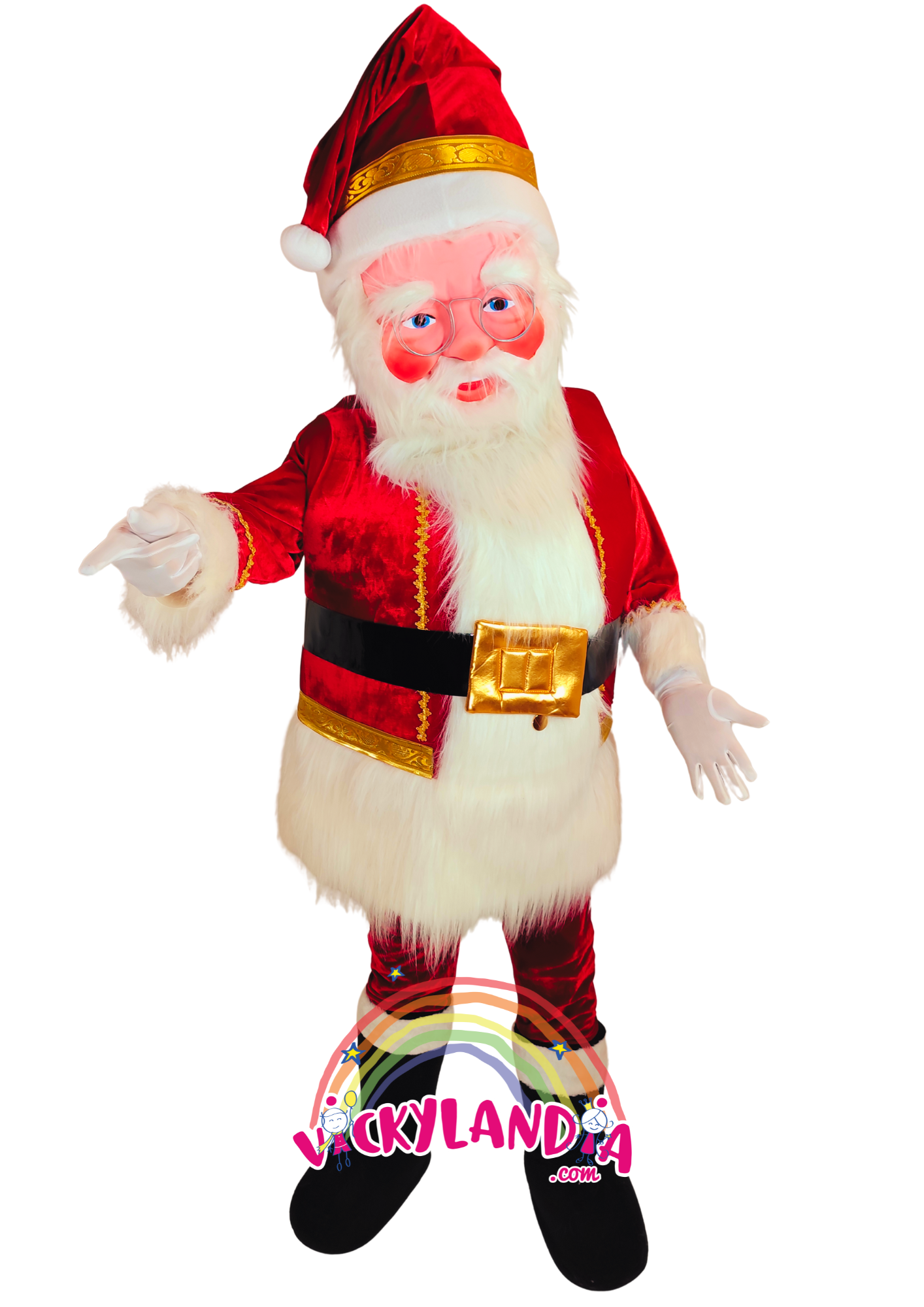 Traje rojo clásico, barba blanca y sonrisa entrañable. Papá Noel es ideal para animaciones infantiles, fiestas temáticas y promociones que buscan ternura, ilusión y conexión con el público. Su estilo festivo y actitud alegre lo convierten en el favorito de grandes y pequeños durante la temporada más mágica del año.