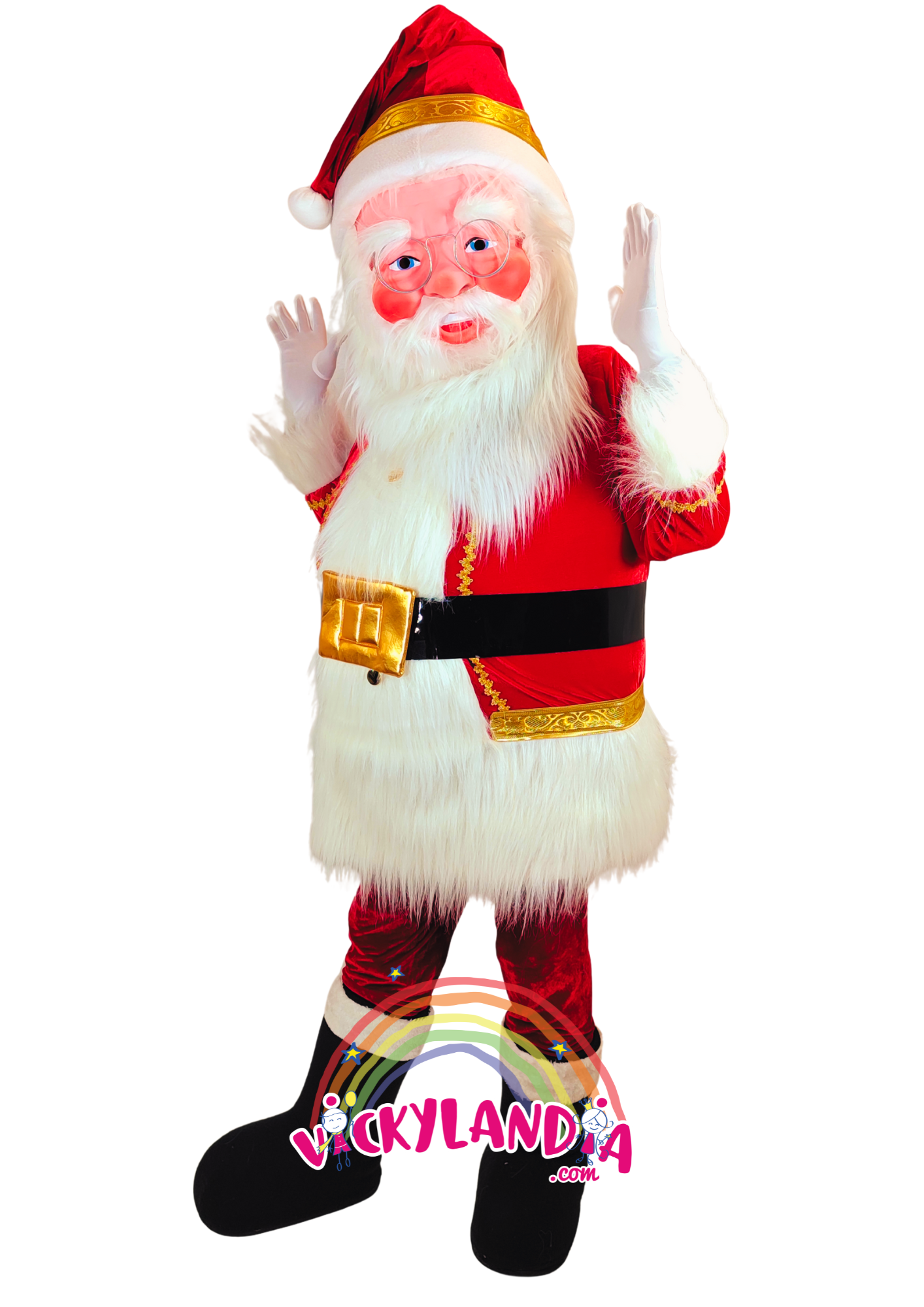 Traje rojo clásico, barba blanca y sonrisa entrañable. Papá Noel es ideal para animaciones infantiles, fiestas temáticas y promociones que buscan ternura, ilusión y conexión con el público. Su estilo festivo y actitud alegre lo convierten en el favorito de grandes y pequeños durante la temporada más mágica del año.