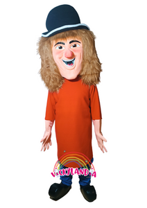 Descubre la magia de nuestro muñeco publicitario de Payaso TV Sombrero Negro en Vickylandia. Son disfraces cabezones perfectos para fiestas infantiles, shows, cumpleaños, estrategias publicitarias, carnavales, fiestas patronales, espectáculos, cabalgatas y cualquier tipo de evento