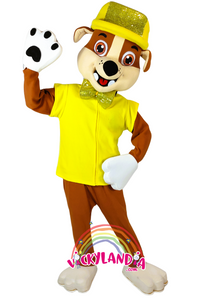 Peludete Brilli Amarillo es ideal para animaciones infantiles, eventos temáticos y promociones que buscan destacar con ternura y color.