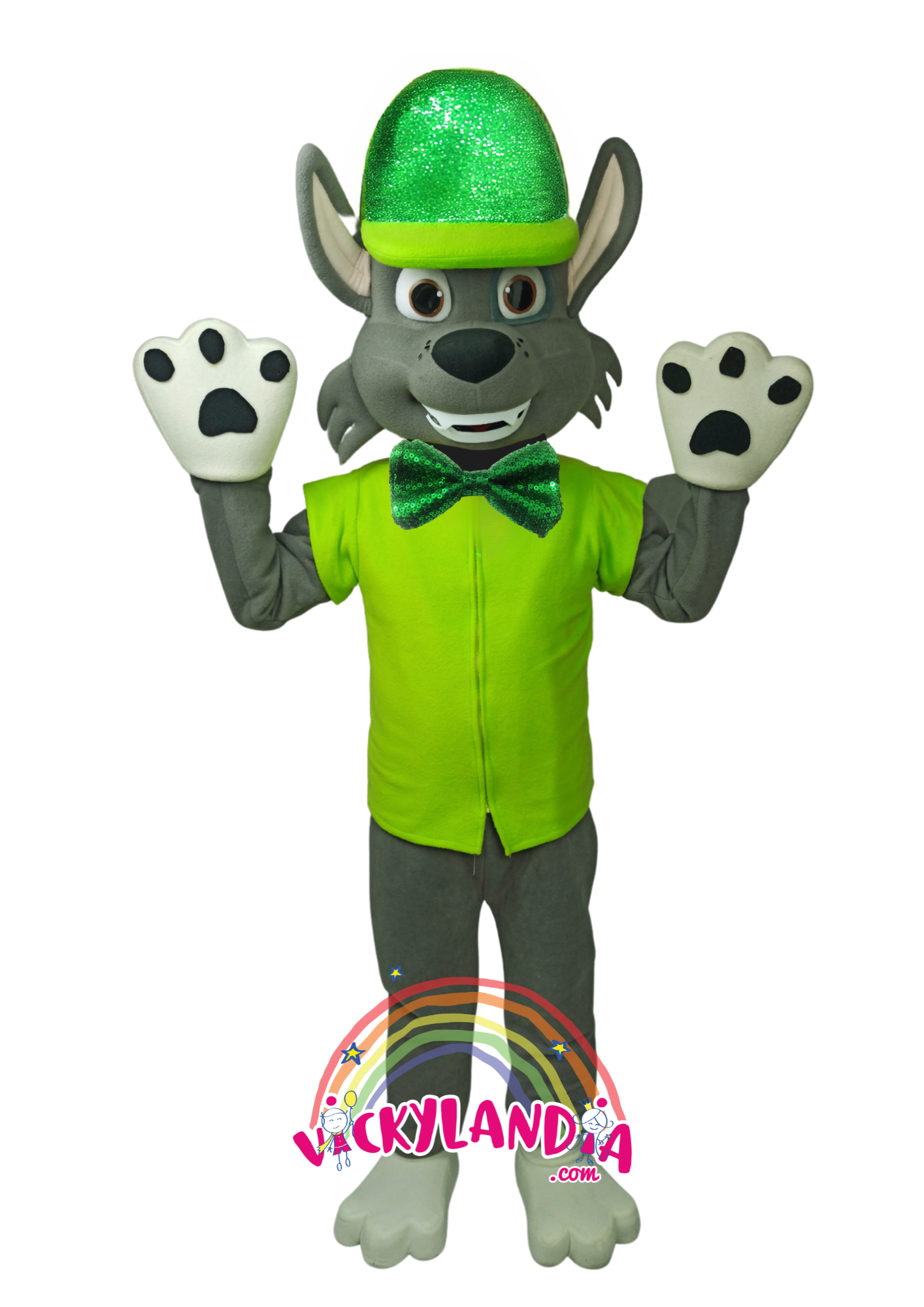 Mascota Amigo Peludo Verde