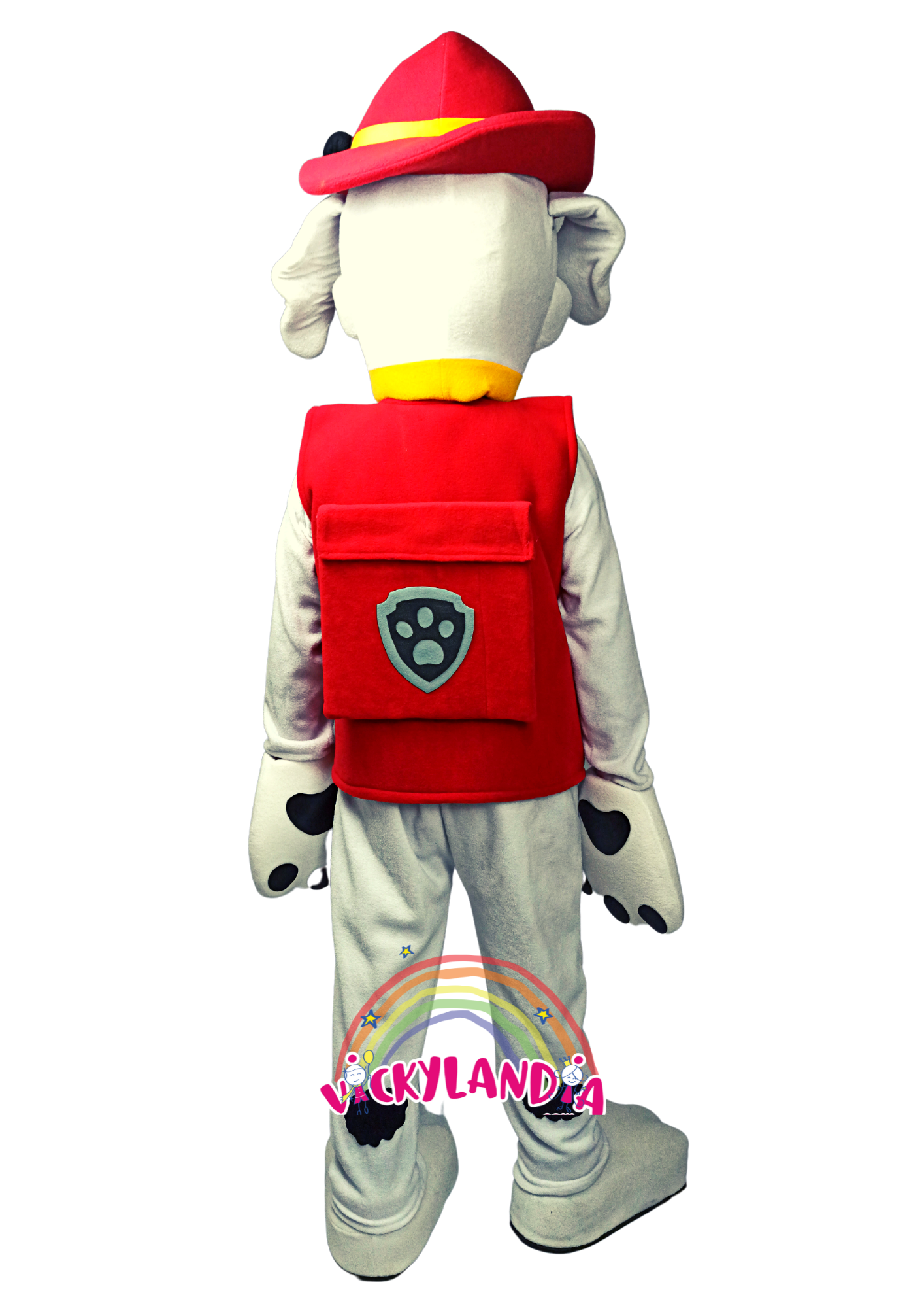 Descubre la magia de nuestro muñeco publicitario de Cachorro Bombero en Vickylandia. Son disfraces cabezones perfectos para fiestas infantiles, shows, cumpleaños, estrategias publicitarias, espectáculos, cabalgatas y cualquier tipo de evento.
