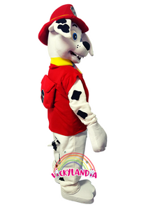Descubre la magia de nuestro muñeco publicitario de Cachorro Bombero en Vickylandia. Son disfraces cabezones perfectos para fiestas infantiles, shows, cumpleaños, estrategias publicitarias, espectáculos, cabalgatas y cualquier tipo de evento.