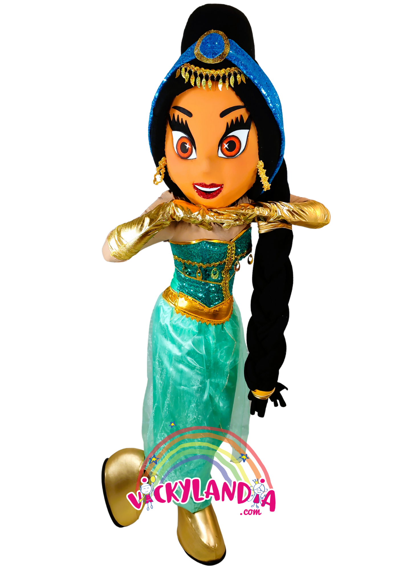 Vestido brillante, mirada soñadora y espíritu valiente. La Princesa Aventurera es ideal para animaciones infantiles, eventos temáticos y promociones con encanto real.  ¡Donde aparece, la magia florece!