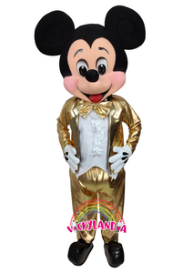 Descubre la magia de nuestro muñeco publicitario de Ratón Oro en Vickylandia. Son disfraces cabezones perfectos para fiestas infantiles, shows, cumpleaños, estrategias publicitarias, carnavales, fiestas patronales, espectáculos, cabalgatas y cualquier tipo de evento