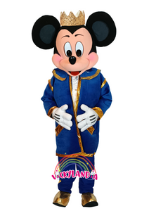 raton rey disfraz muñeco cabezon cabezudo botarga mascota publicitaria Peluches personalizados Merchandising corporativos personalizados Fabricante vickylandia