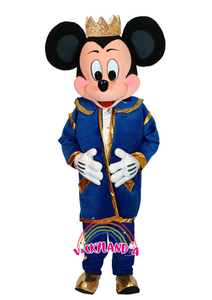 Descubre la magia de nuestro muñeco publicitario de Ratón Rey en Vickylandia. Son disfraces cabezones perfectos para fiestas infantiles, shows, cumpleaños, estrategias publicitarias, espectáculos, cabalgatas y cualquier tipo de evento.