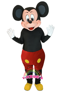 ratón sencillo disfraz muñeco cabezon cabezudo botarga mascota publicitaria Peluches personalizados Merchandising corporativos personalizados Fabricante vickylandia
