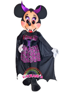 Descubre la magia de nuestro muñeco publicitario de Ratoncita Presumida Halloween en Vickylandia. Son disfraces cabezones perfectos para fiestas infantiles, shows, cumpleaños, estrategias publicitarias, carnavales, fiestas patronales, espectáculos, cabalgatas y cualquier tipo de evento