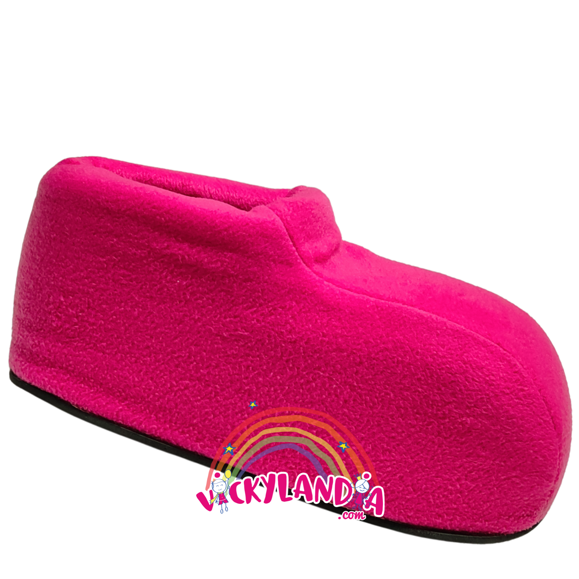 Zapatos rosas acolchados con diseño tierno, perfectos para mascotas publicitarias y disfraces cabezones