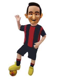 Disfraz cabezón juego de jugador futbol leo messi para adultos. Compra en un comercio online seguro, Vickylandia!