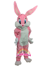 Cargar imagen en el visor de la galería, Descubre la magia de nuestro muñeco publicitario de Coneja Rosa en Vickylandia. Son disfraces cabezones perfectos para fiestas infantiles, shows, cumpleaños, estrategias publicitarias, espectáculos, cabalgatas y cualquier tipo de evento.
