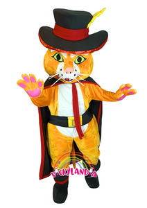 Descubre la magia de nuestro muñeco publicitario de Gato Mosquetero en Vickylandia. Son disfraces cabezones perfectos para fiestas infantiles, shows, cumpleaños, estrategias publicitarias, espectáculos, cabalgatas y cualquier tipo de evento.
