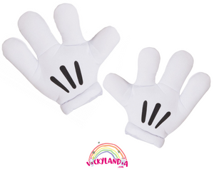 guantes de manos tipo dibujo animado accesorio de disfraz para fiesta de niños