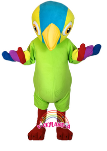 Descubre la magia de nuestro muñeco publicitario de Loro Colorín en Vickylandia. Son disfraces cabezones perfectos para fiestas infantiles, shows, cumpleaños, estrategias publicitarias, espectáculos, cabalgatas y cualquier tipo de evento.