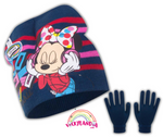 Carregar imagem no visualizador da galeria, minnie-mouse-mickey-princesas-ninas-braga-guantes-gorro-invierno-infantil-ninas
