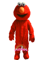 Cargar imagen en el visor de la galería, muñeco rojo cabezon mascota publicitaria vickylandia
