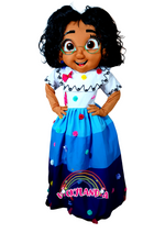 Carregar imagem no visualizador da galeria, Descubre la magia de nuestro muñeco publicitario de Chica Curiosa en Vickylandia. Son disfraces cabezones perfectos para fiestas infantiles, shows, cumpleaños, estrategias publicitarias, espectáculos, cabalgatas y cualquier tipo de evento.
