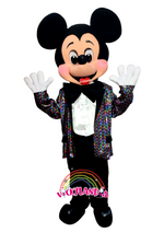 Cargar imagen en el visor de la galería, Descubre la magia de nuestro muñeco publicitario de Ratón Glamuroso en Vickylandia. Son disfraces cabezones perfectos para fiestas infantiles, shows, cumpleaños, estrategias publicitarias, espectáculos, cabalgatas y cualquier tipo de evento.
