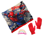 Cargar imagen en el visor de la galería, spiderman-hombre-arana-marvel-vengadores-avengers-braga-guantes-gorro-invierno-infantil-ninos
