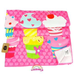 Toalla playera Cupcake Vickylandia